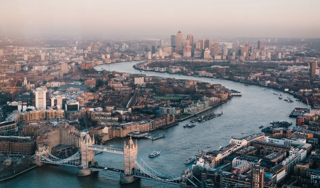 aerial photography of London skyline during daytime